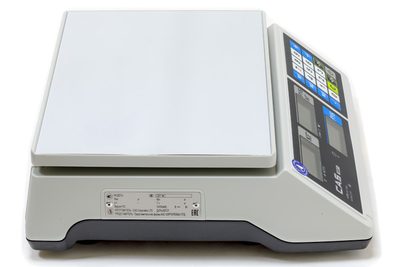 Торговые весы CAS ER-JR-15CB, белые — фото 3