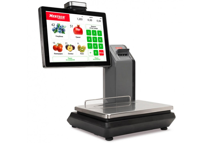 Весы электронные Mertech M-ER 725PM-15.2