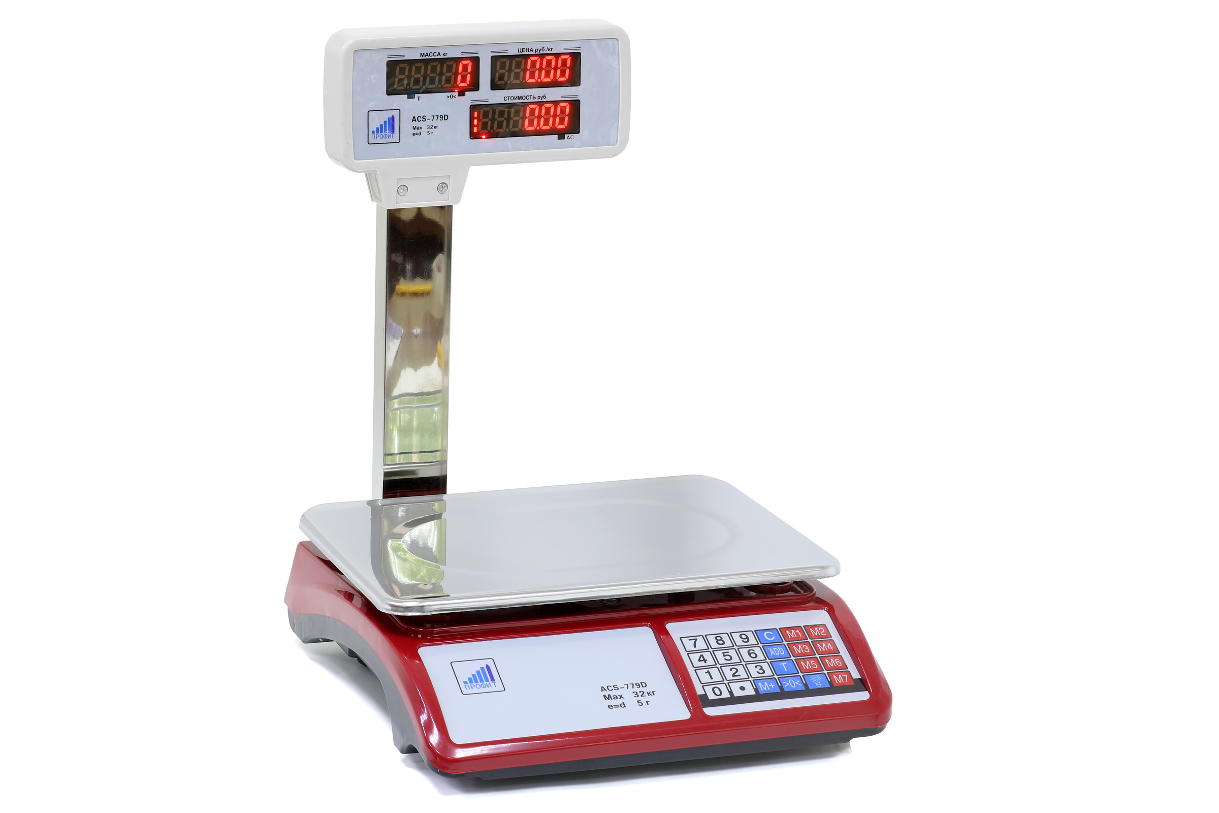 Весы электронные ПРОФИТ 779D (32кг/5г) LED. Без поверки