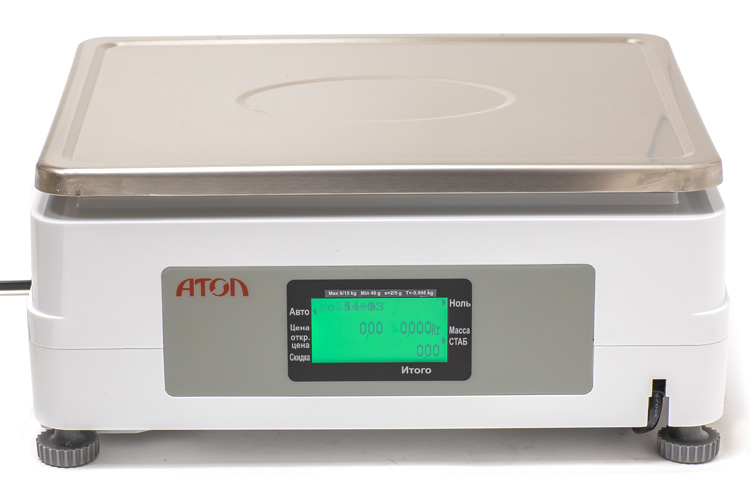 Доп. изображение №4  Весы торговые АТОЛ LS5X без стойки