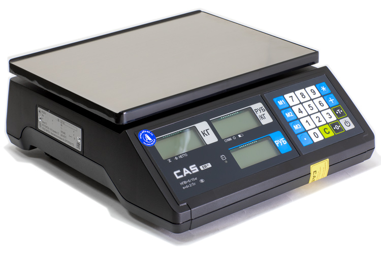 Весы торговые CAS ER JR-6CB
