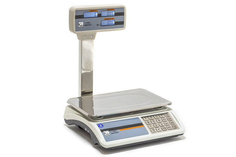 Весы торговые ФорТ-Т 769D (15; 2) LCD Маркет