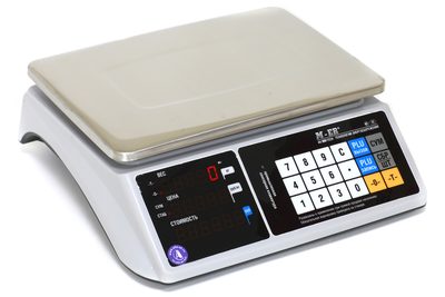 Весы торговые M-ER 328 AC-15.2 TOUCH-M LED c АКБ — фото 1