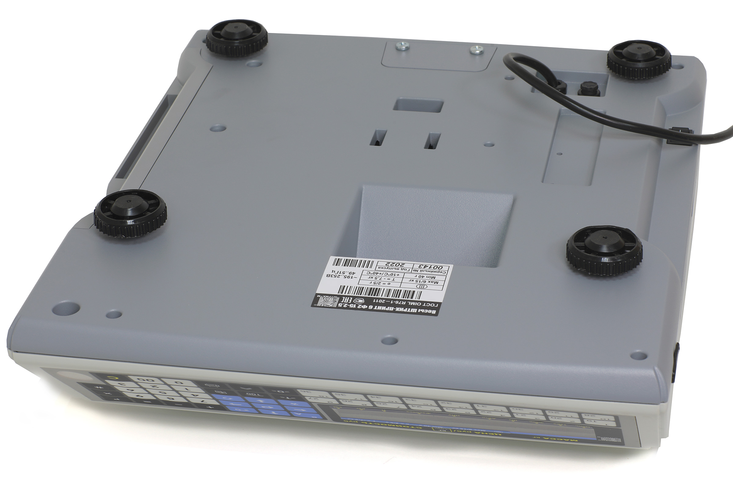 Доп. изображение №4  Весы торговые ШТРИХ-ПРИНТ 6 ФI 15-2.5 Lite