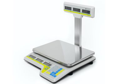 Весы торговые Штрих-Слим Т300М 15-2.5 Д1А со стойкой