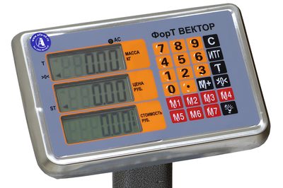 Весы товарные ФорТ-П 836 (150/20; 450*600) Вектор — фото 2