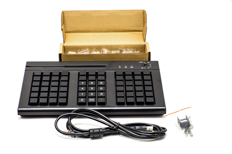 POS-клавиатура DBS KB66-WU с картридером - 
