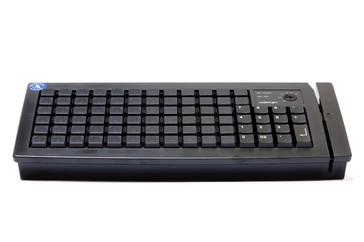 POS клавиатура Posiflex KB-6600U (с карт-ридером) - 