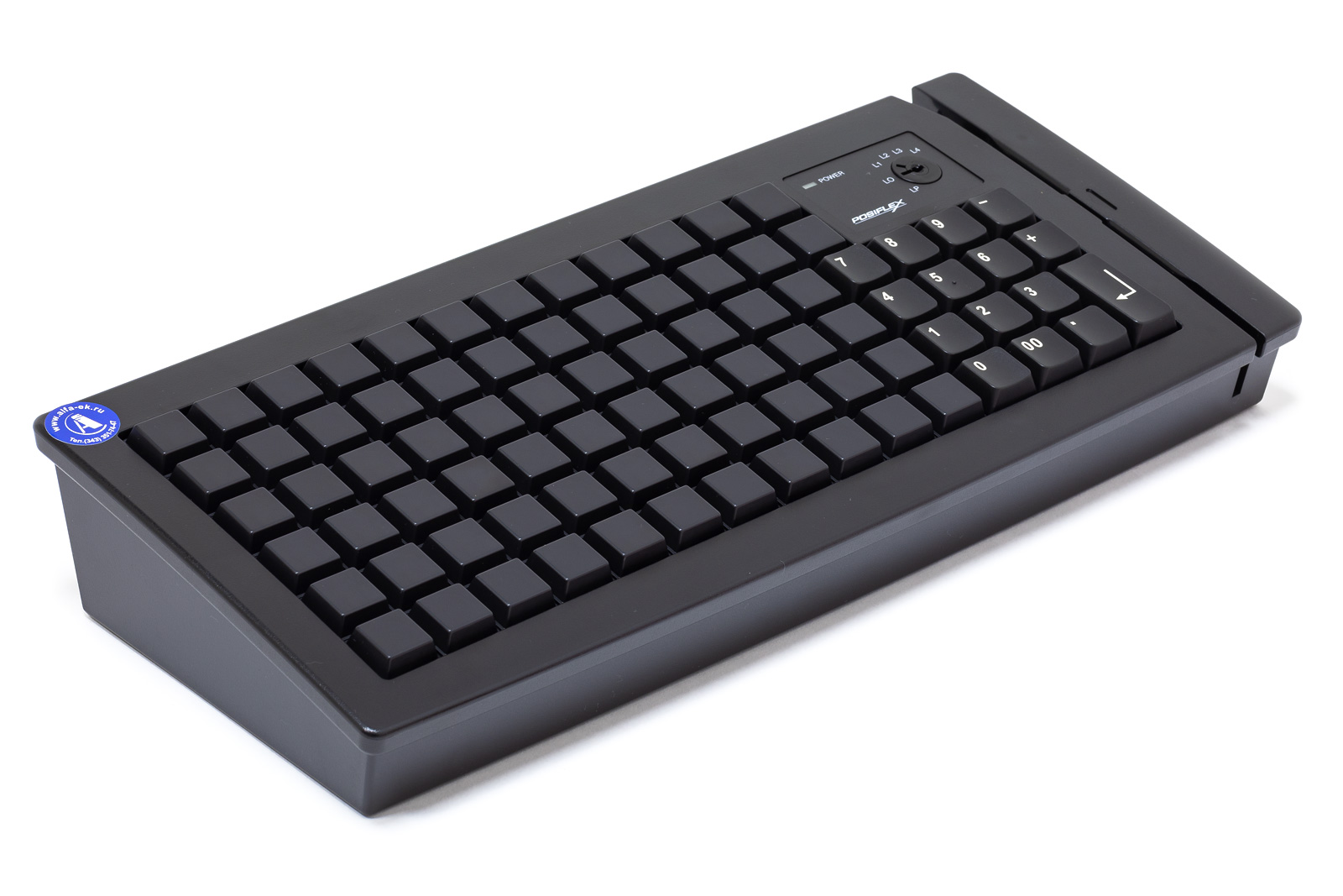 POS клавиатура Posiflex KB-6600 (без карт-ридера)