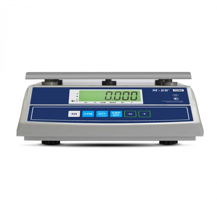 Доп. изображение №2 Весы торговые M-ER 326AFL-32.5 LCD Cube