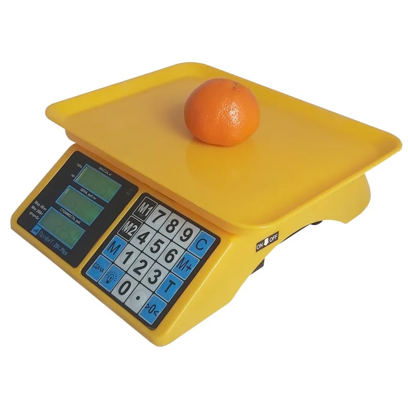 Весы электронные ПРОФИТ 206+ (40кг/5г) LCD. Без стойки. Без поверки