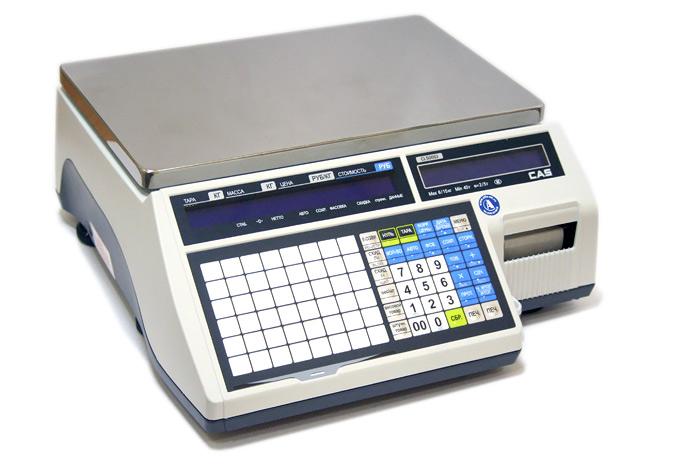 Весы с термопринтером CAS CL-5000J-15IB