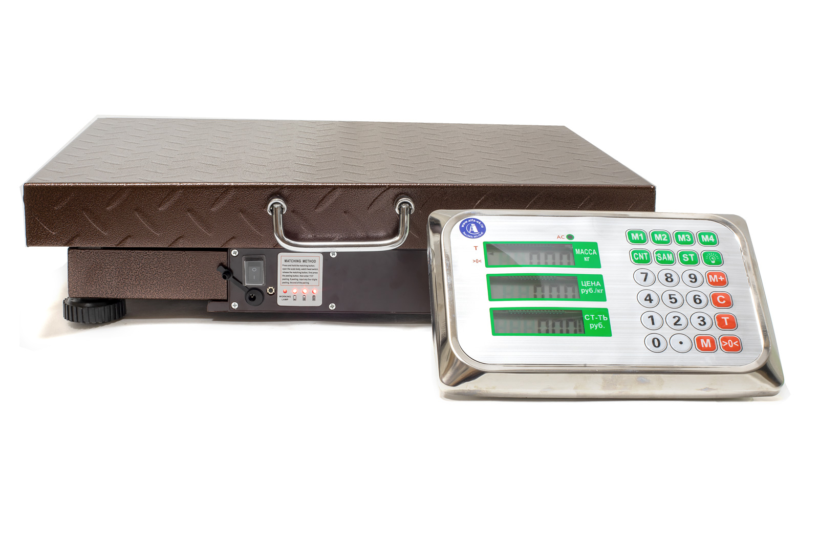 Весы электронные ПРОФИТ 702E (150кг/20г) LCD, радиоканал, Без поверки - 