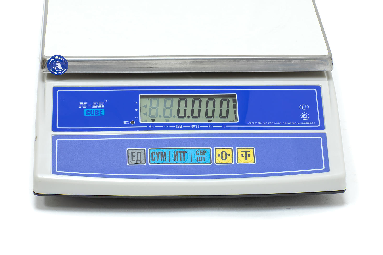 Весы электронные торговые M-ER 326AFL-6.1 LCD - 