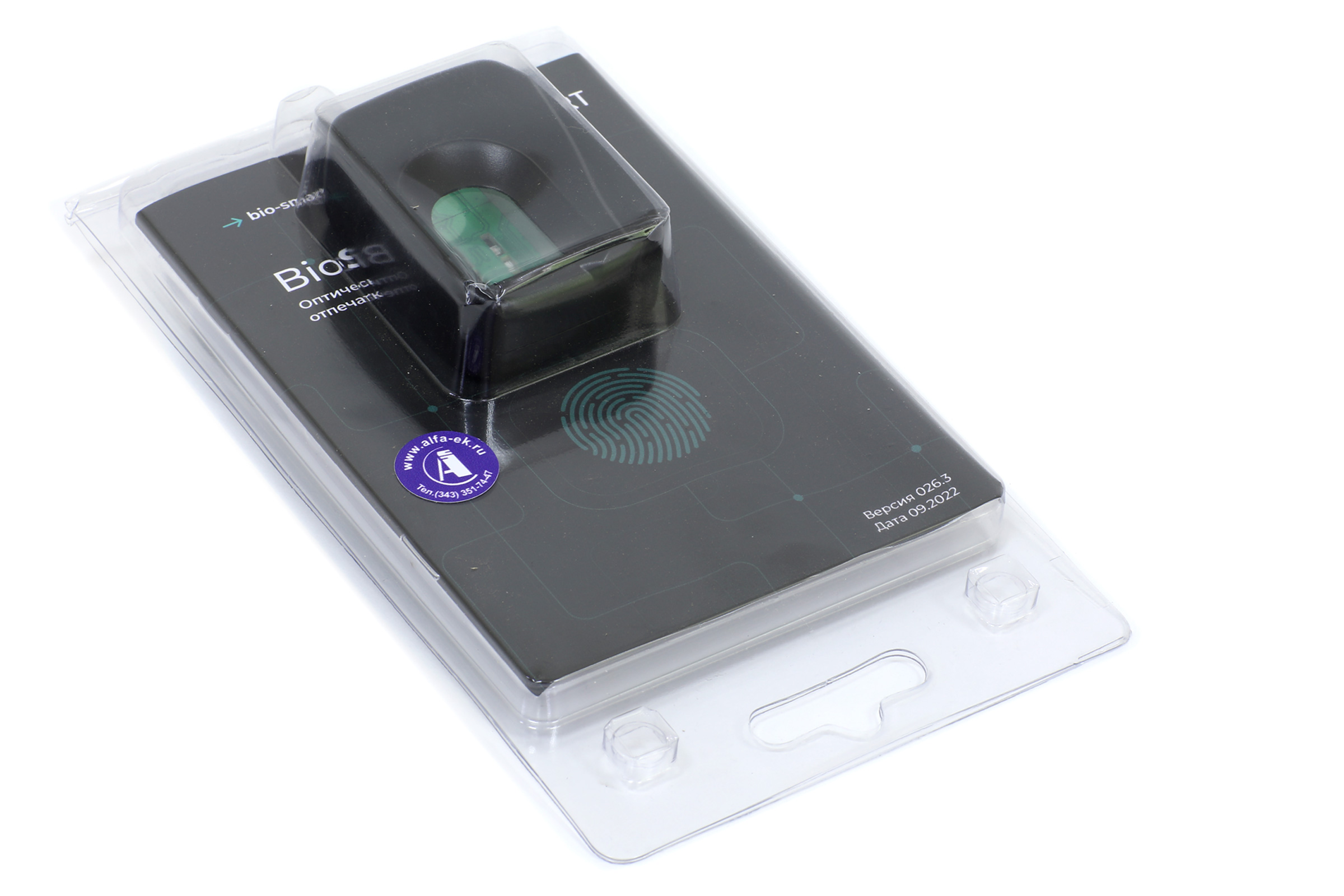 Доп. изображение №4 Считыватель отпечатков пальцев BioSmart FS-80, USB