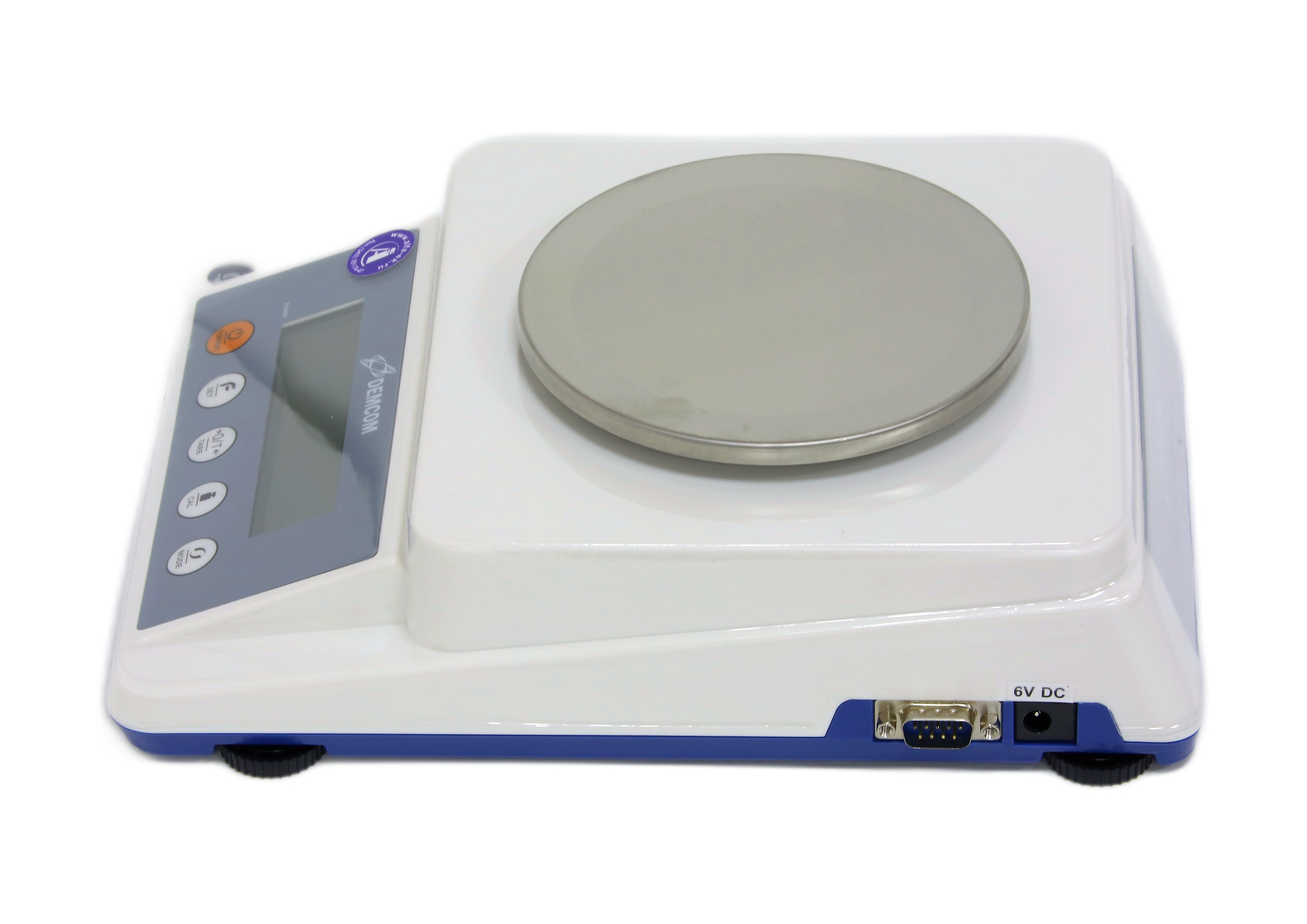 Доп. изображение №10  Лабораторные весы Demcom DL-602 с выносным дисплеем