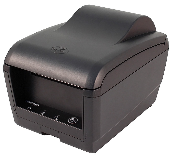 Чековый принтер Posiflex Aura-9000L-B (USB, LAN, черный) с БП	