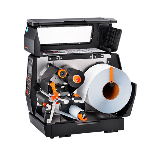 Термотрансферный принтер этикеток Bixolon XT3 с отделителем и смотчиком подложки — фото 2