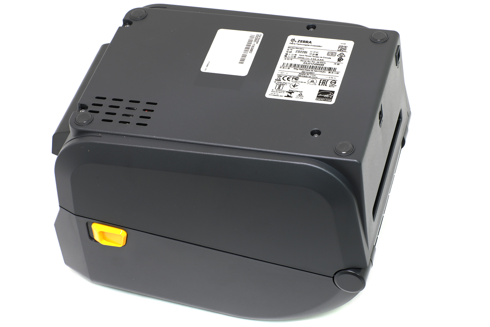 Принтер этикеток и штрих кода для маркировки Zebra ZD220t, с отделителем - 