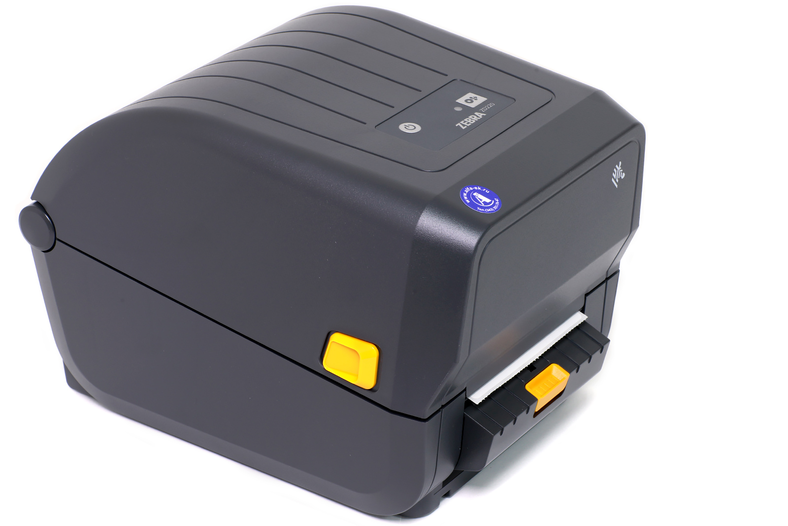Принтер этикеток и штрих кода для маркировки Zebra ZD220t, с отделителем - 