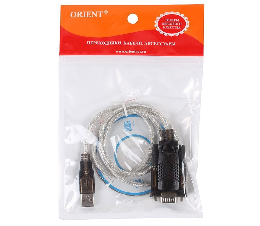 Кабель-переходник RS-232 - USB ORIENT USS-111N18