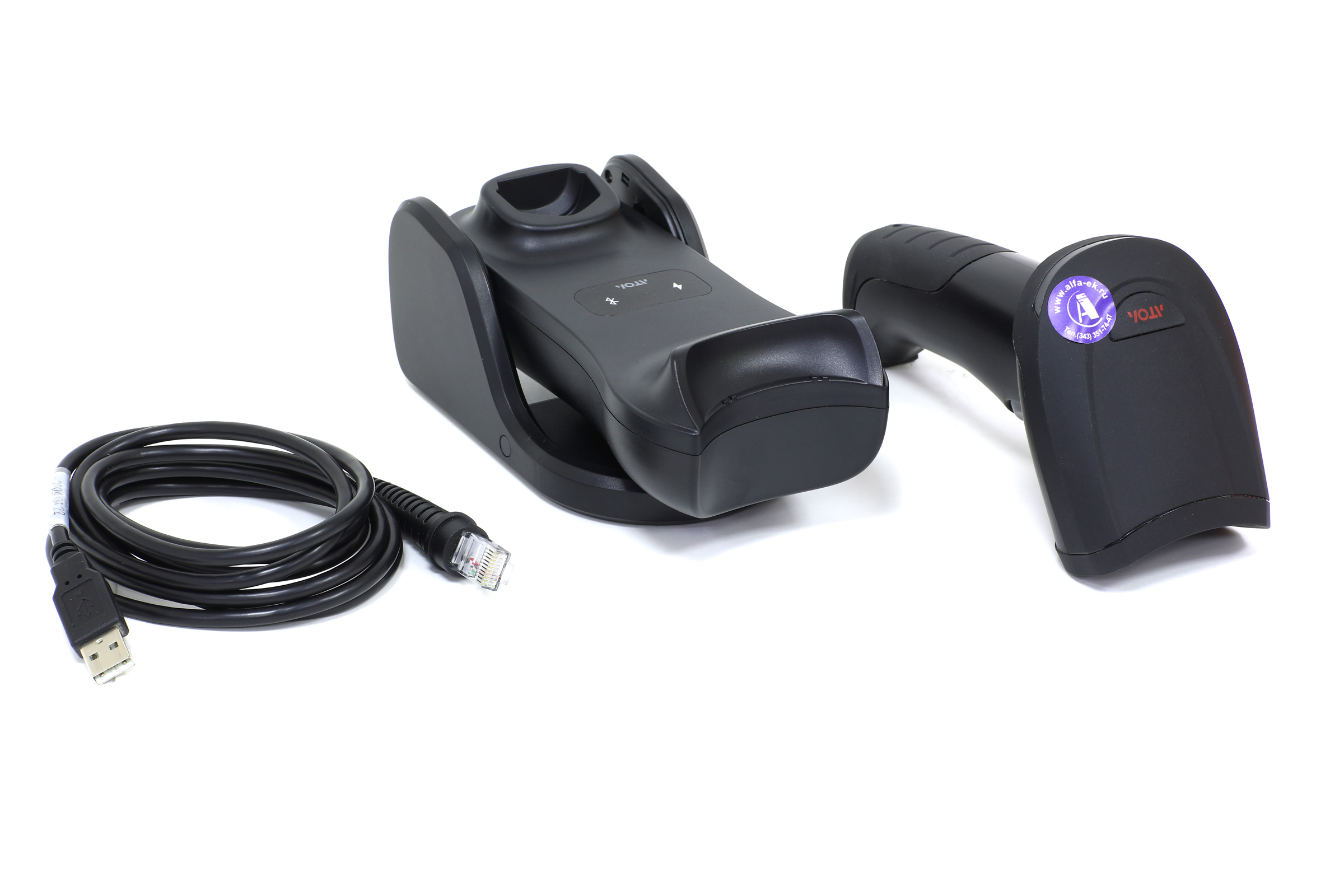 Доп. изображение №2  Сканер штрих кодов АТОЛ SB3100 BT USB, 2D