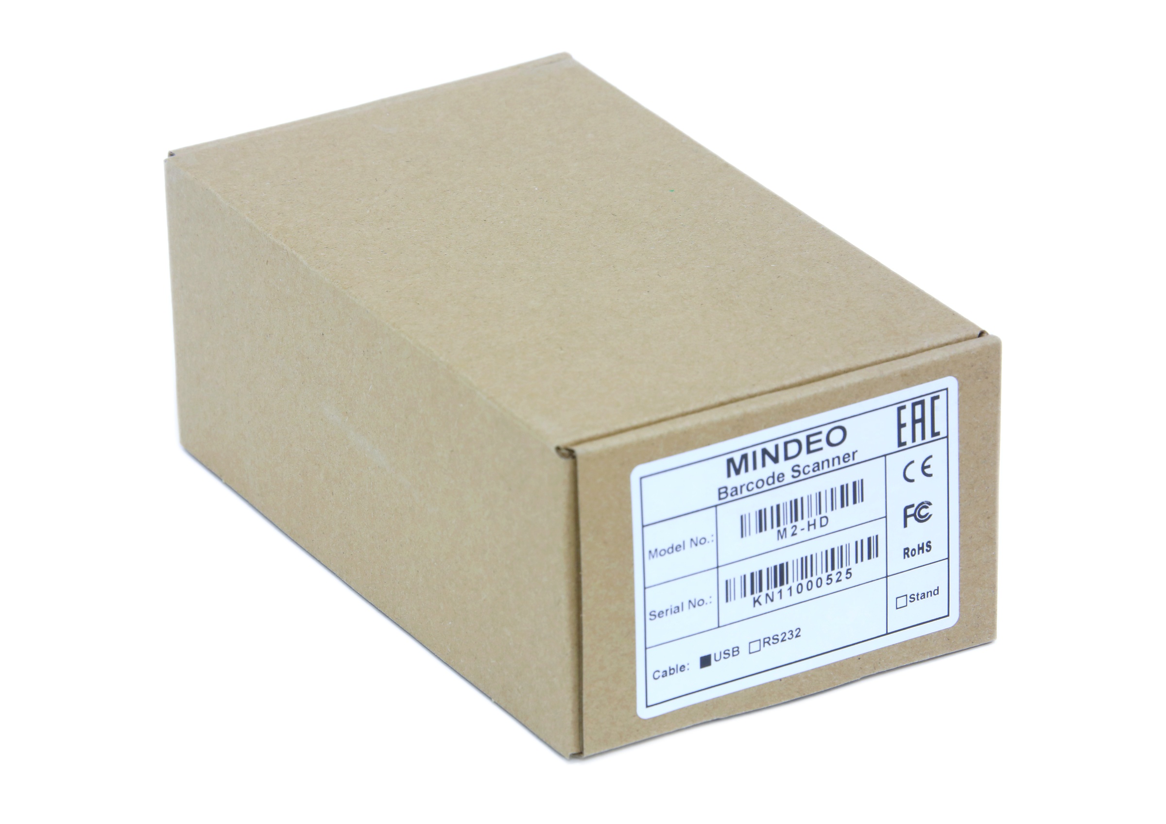 Доп. изображение №9  Сканер штрих кодов MINDEO M2 2D, USB, серый
