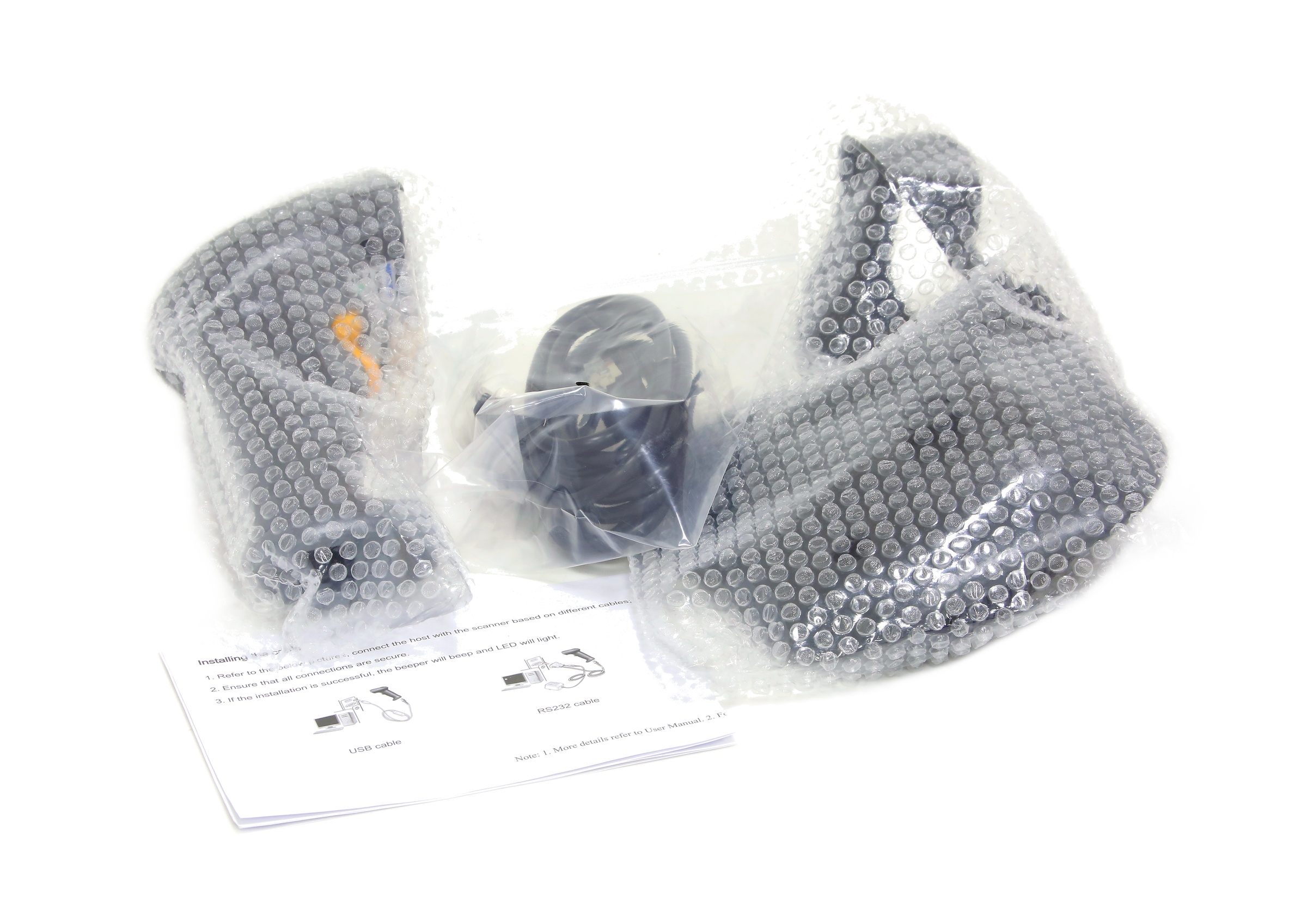 Доп. изображение №9  Сканер штрих кодов MINDEO M2 2D, USB, серый, подставка