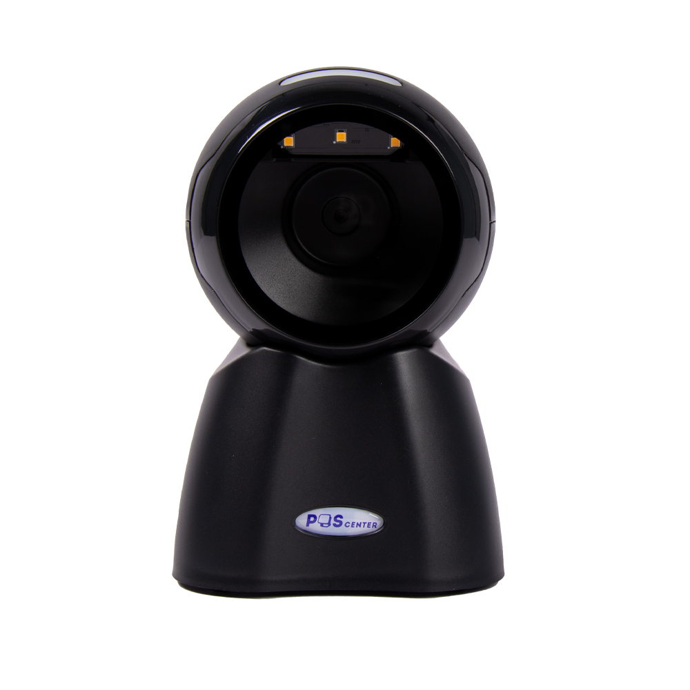 Сканер штрих-кода POSCENTER Halo-C 2D, USB, черный, стационарный — фото 3