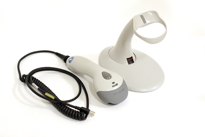 Доп. изображение №2 Фото - сканер с подставкой Сканер штрих кода Honeywell Voyager MS9540