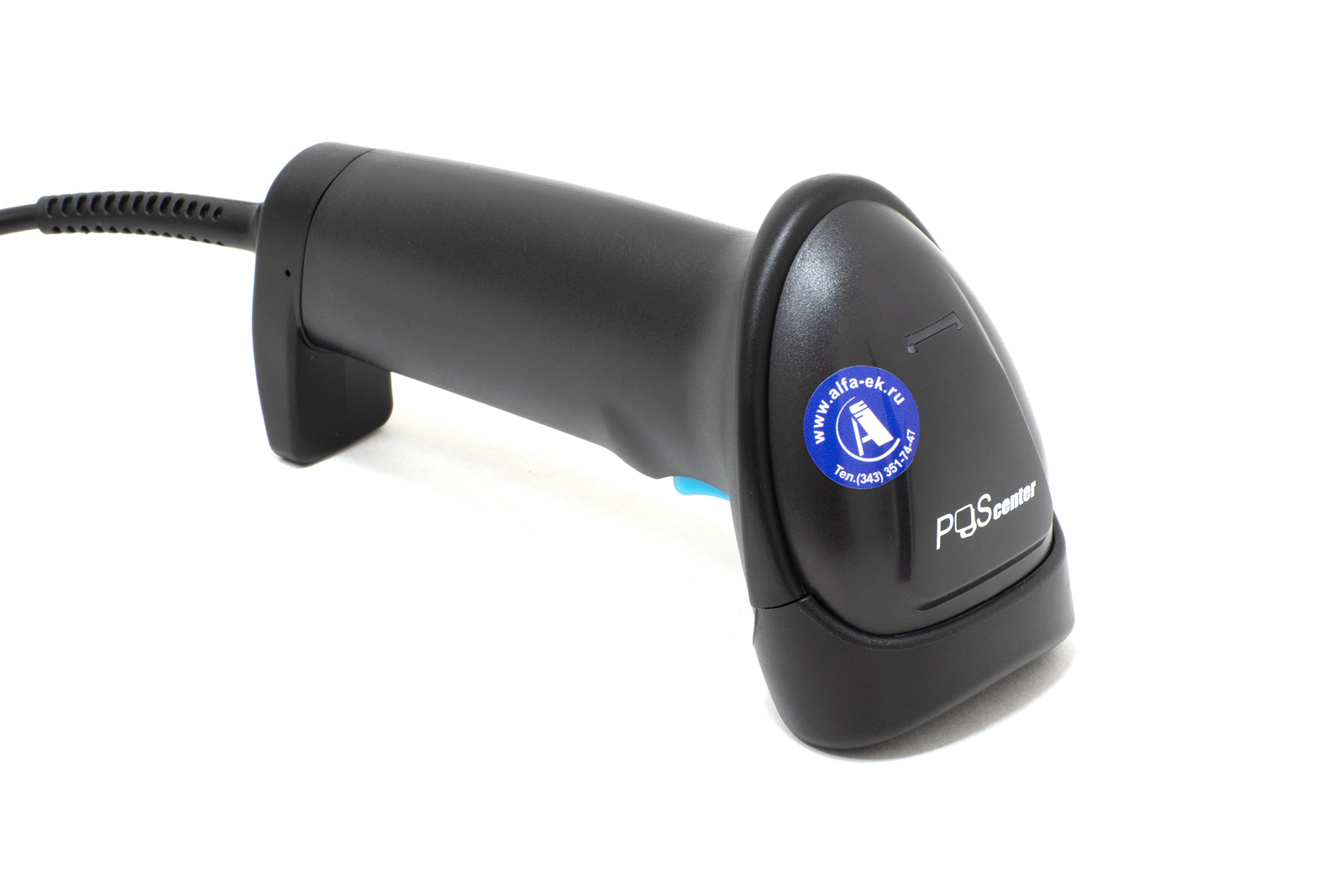 Сканер штрих-кода Poscenter HH 2D HD, ручной, USB, черный, с кабелем 2, 0 м