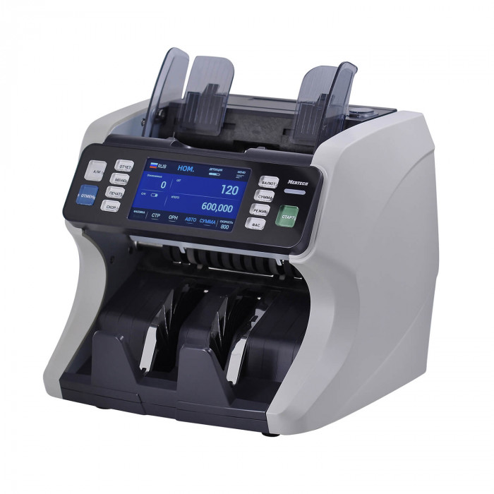 Счетчик банкнот Mertech C-120 DOUBLE CIS MG touch screen
