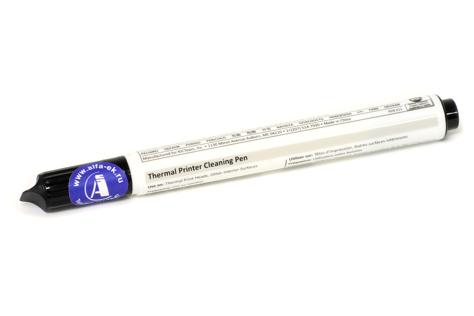 Чистящий карандаш для чистки термоголовок у термо и терморансферных принтеров чеков и принтеров этикеток.